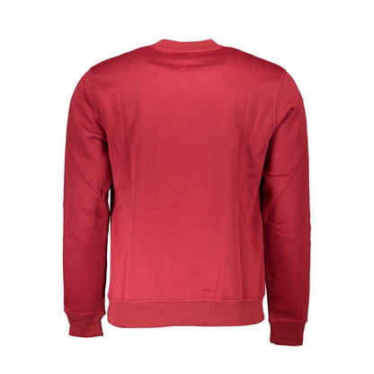 Red Cotton Sweatshirt