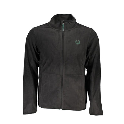 Black Polyester Sweatshirt