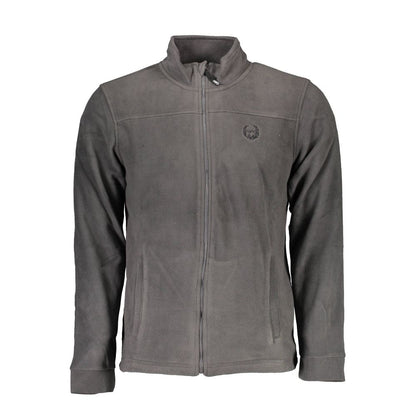 Blue Polyester Sweatshirt