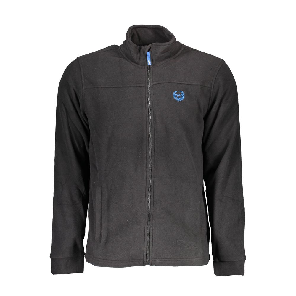 Black Polyester Sweatshirt