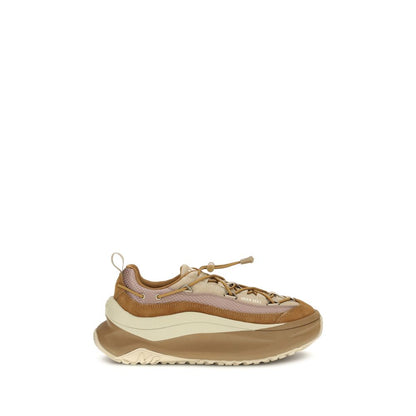 Brown Calf Leather Bos Taurus Athletic Sneakers