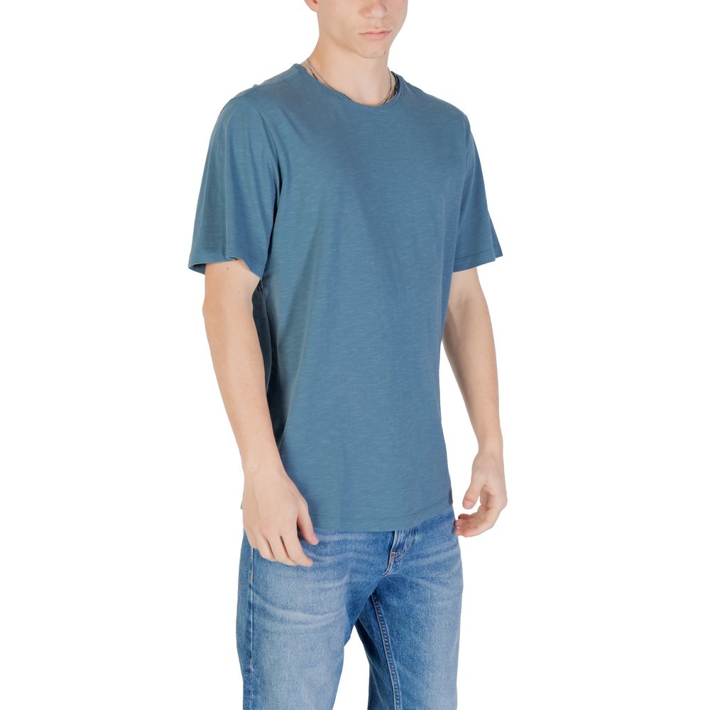 Blue Cotton T-Shirt