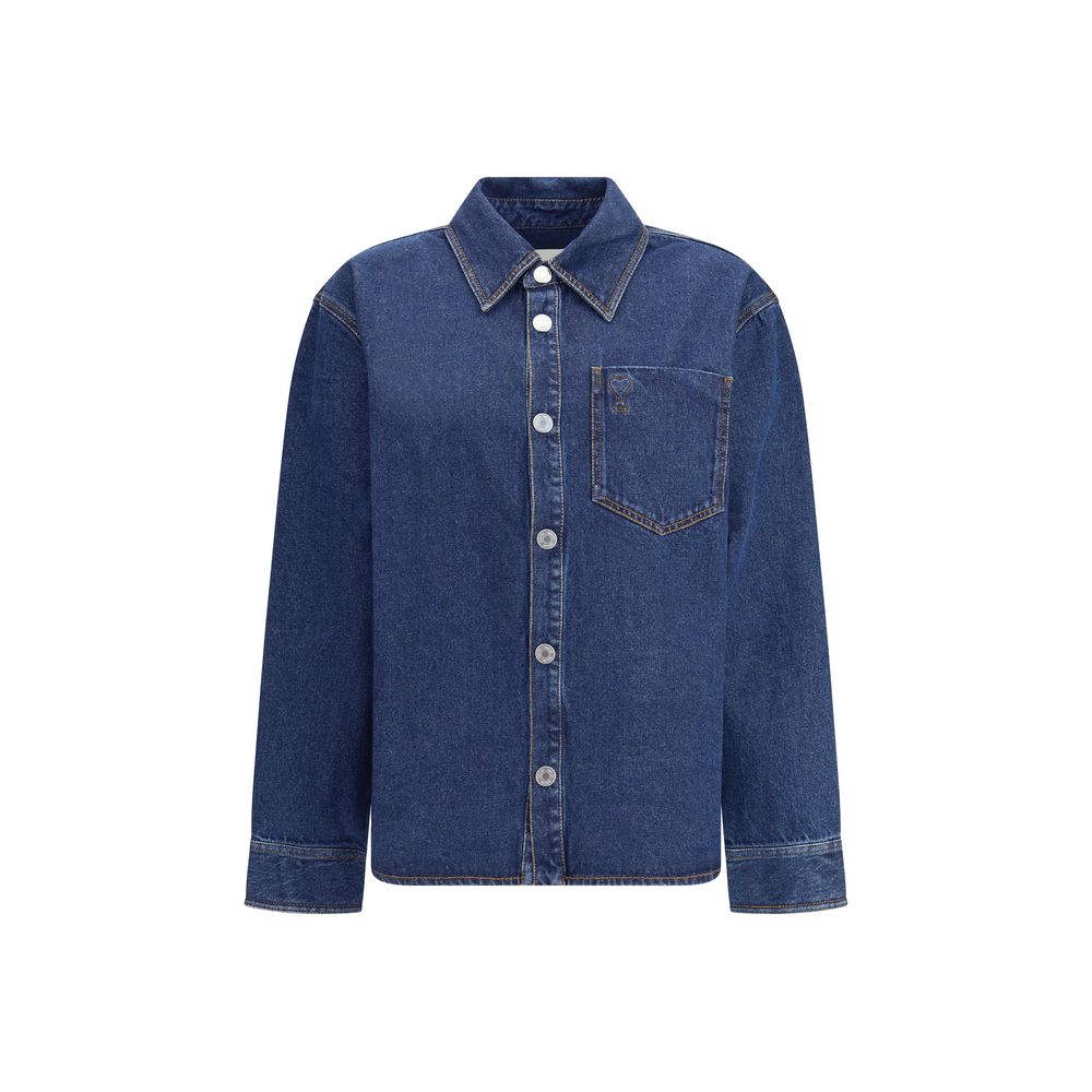 Blue Cotton Denim Jacket