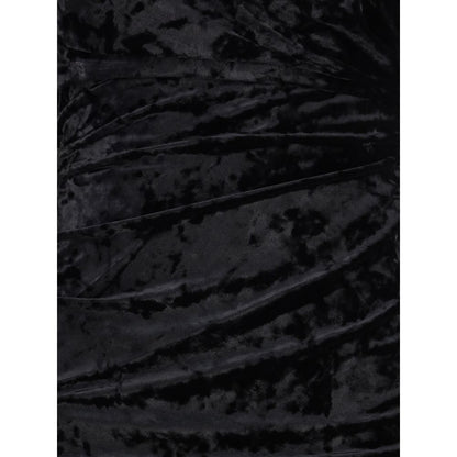 Black Recycled Polyester Cocktail Dress