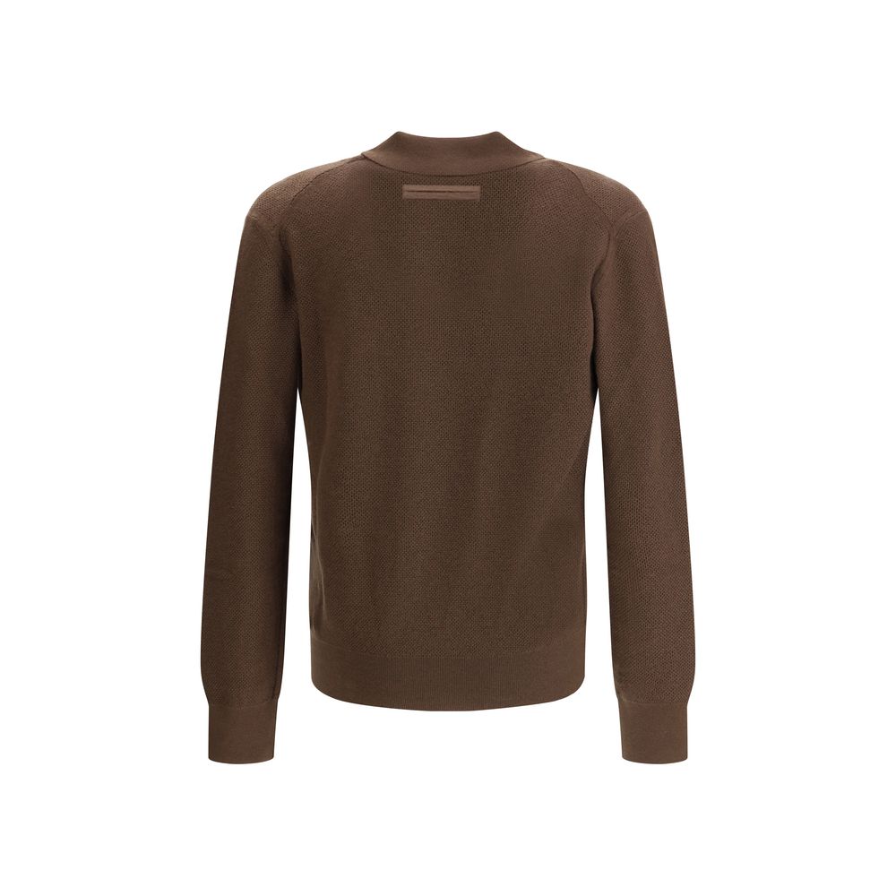 Brown Cashmere Shirt