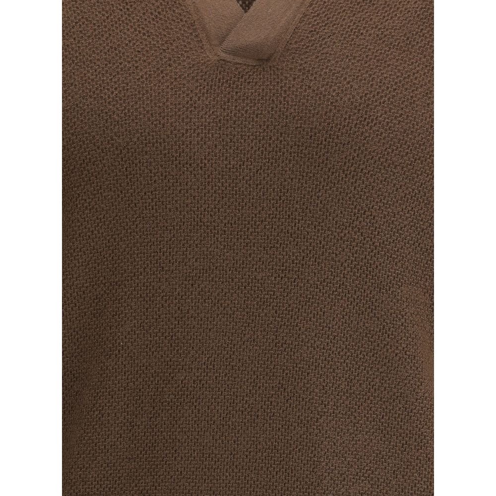 Brown Cashmere Shirt