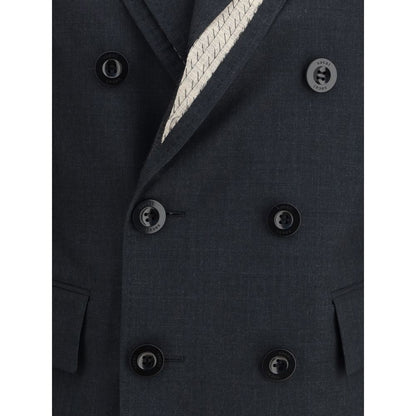 Gray Wool Clothing