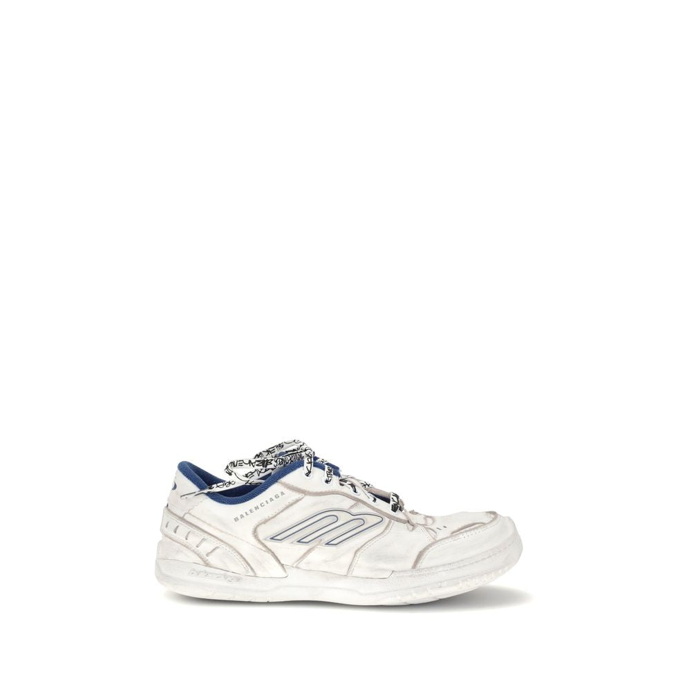 Gray Polyester Athletic Sneakers