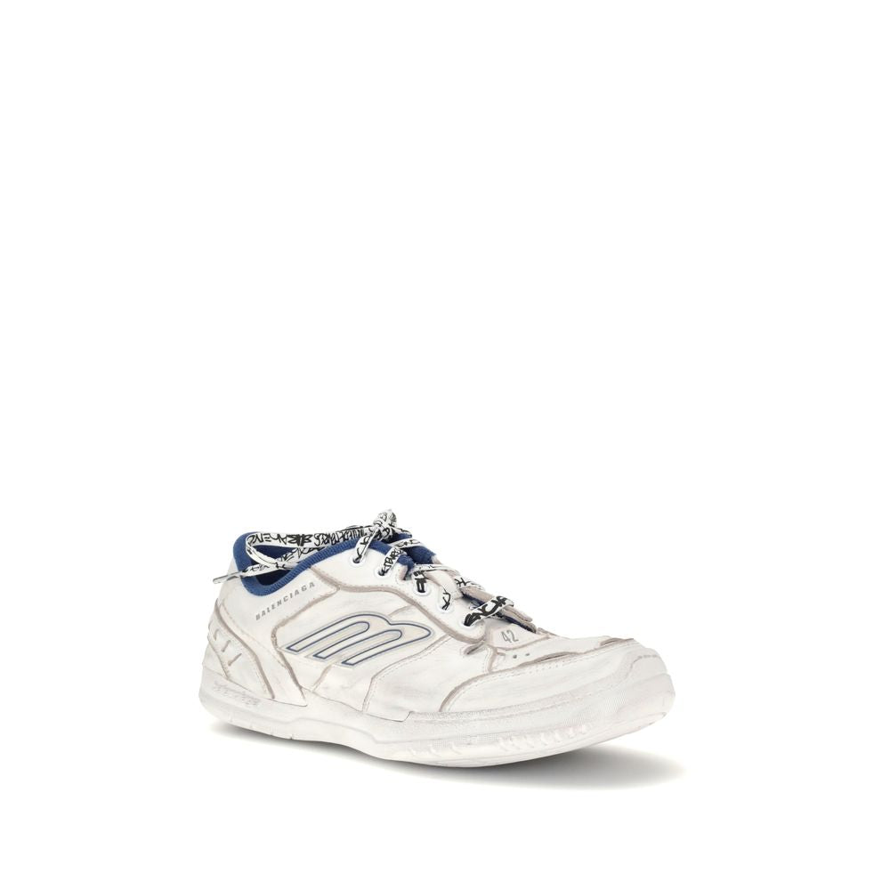 Gray Polyester Athletic Sneakers