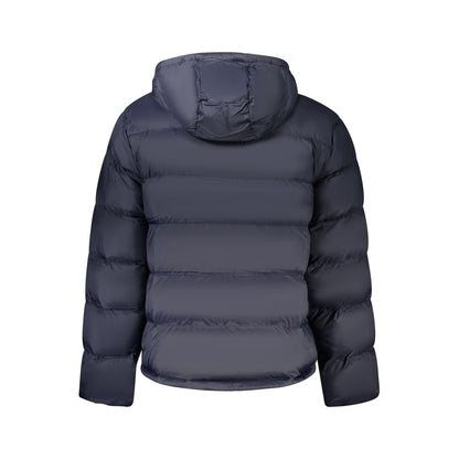 Blue Polyamide Jackets & Coat