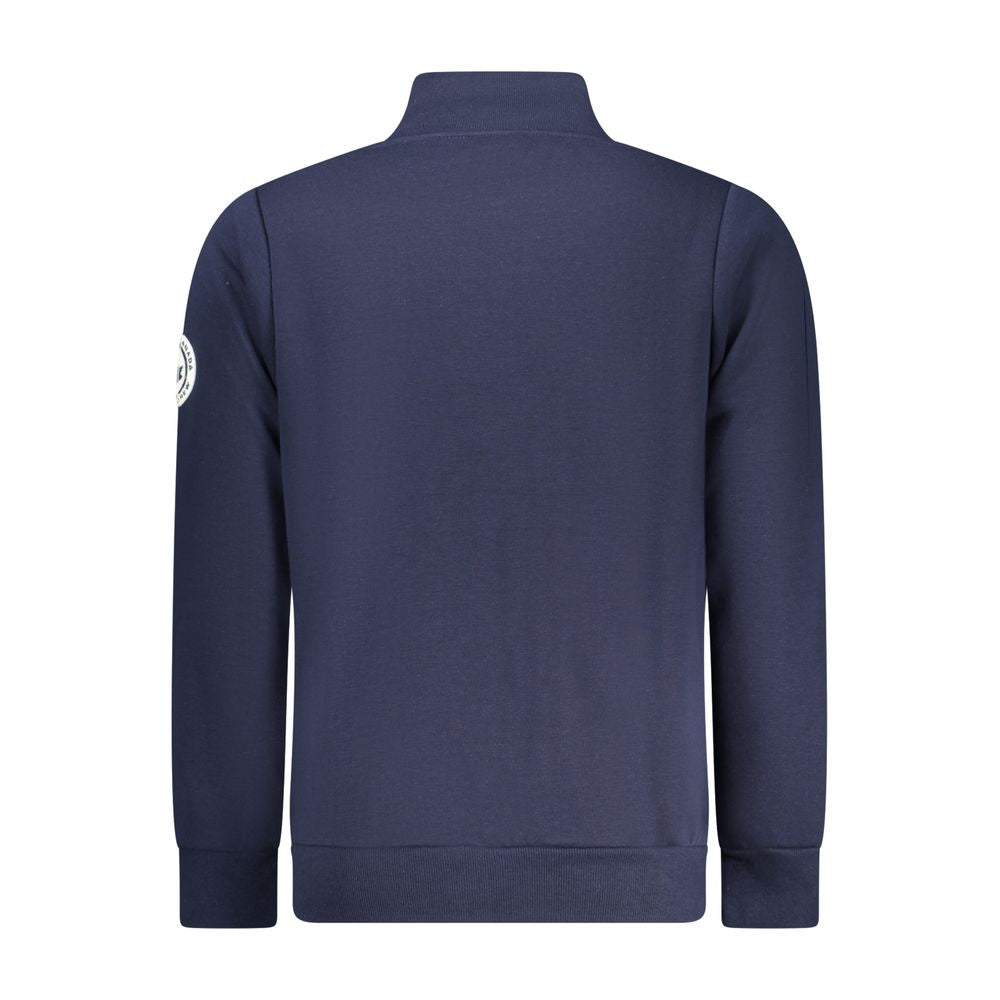 Blue Cotton Sweatshirt