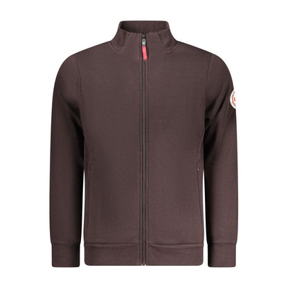 Marrone Cotton Men Sweatshirt
