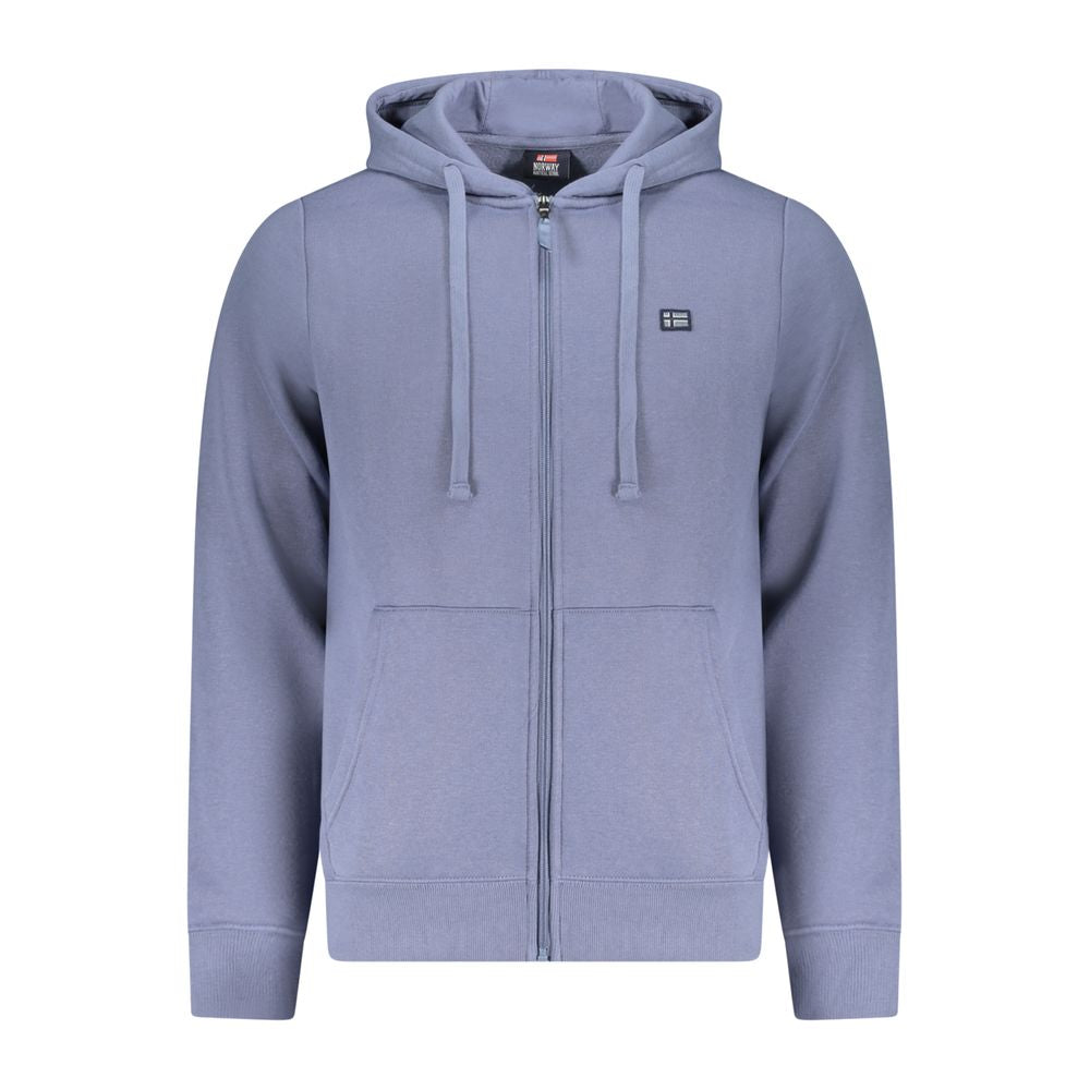 Blue Cotton Sweatshirt