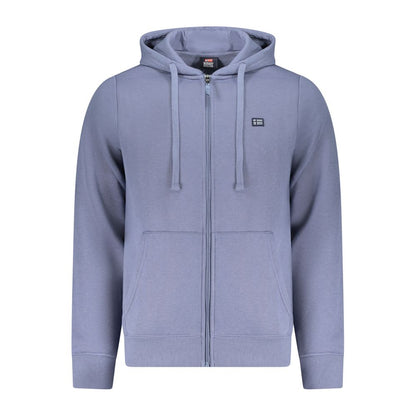 Blue Cotton Sweatshirt