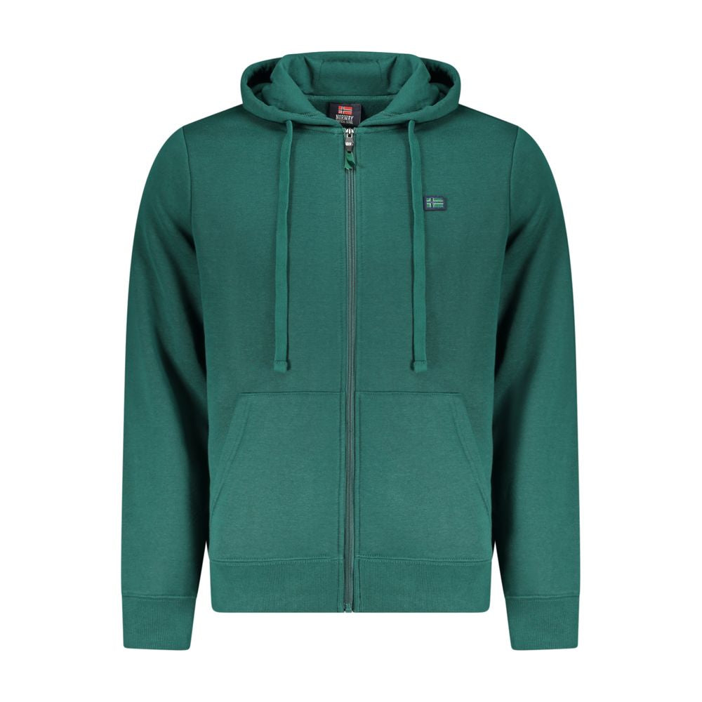 Green Cotton Sweatshirt