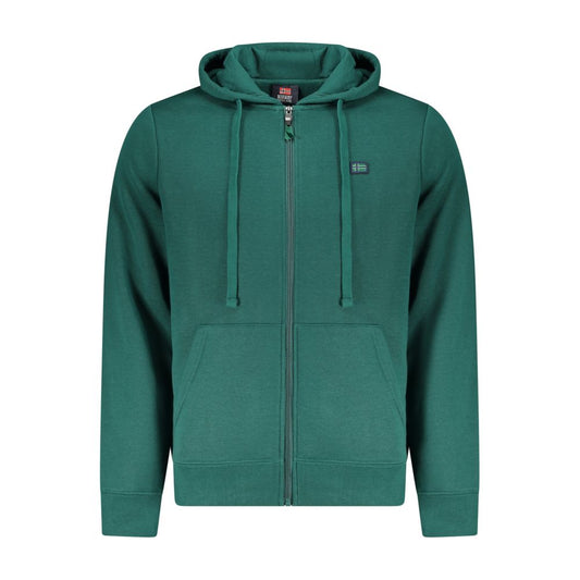 Green Cotton Sweatshirt