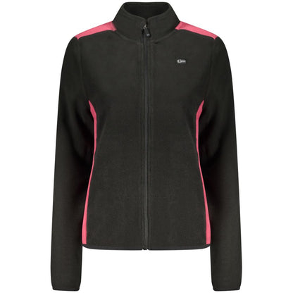 Black Polyester Sweatshirt