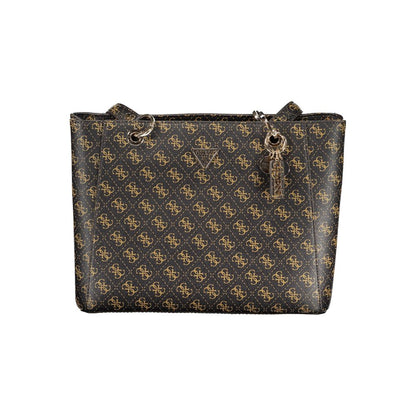 Brown Polyethylene Handbag