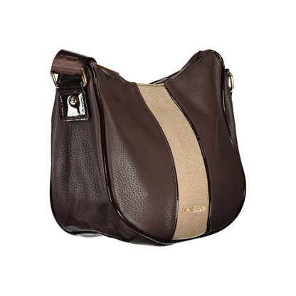 Marrone PVC Women Handbag