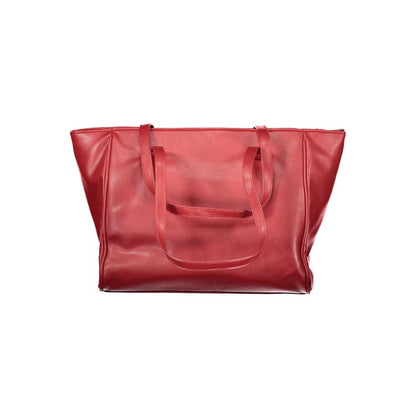 Rosso PVC Women Handbag