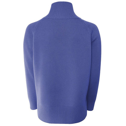 Blue Cashmere Women Sweater