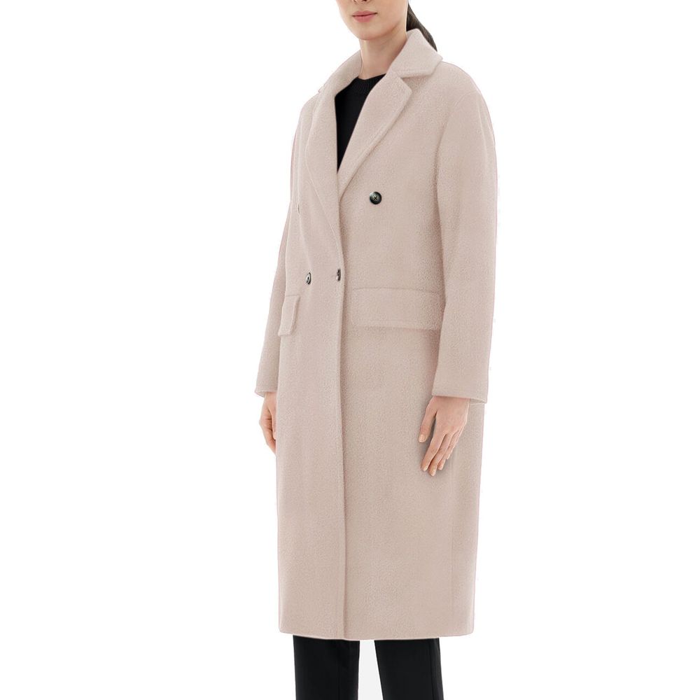 Beige Wool Coat