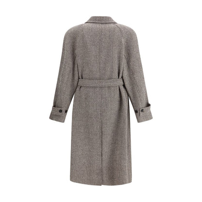 Beige Wool Coat