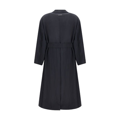 Black Lyocell Coat