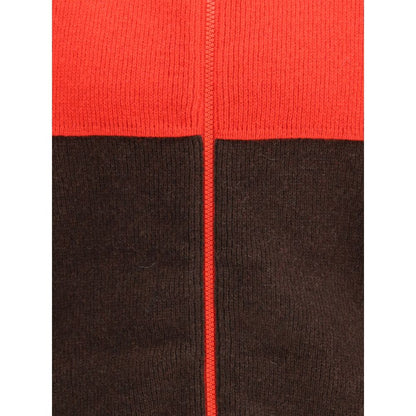 Brown Wool Shell Jacket