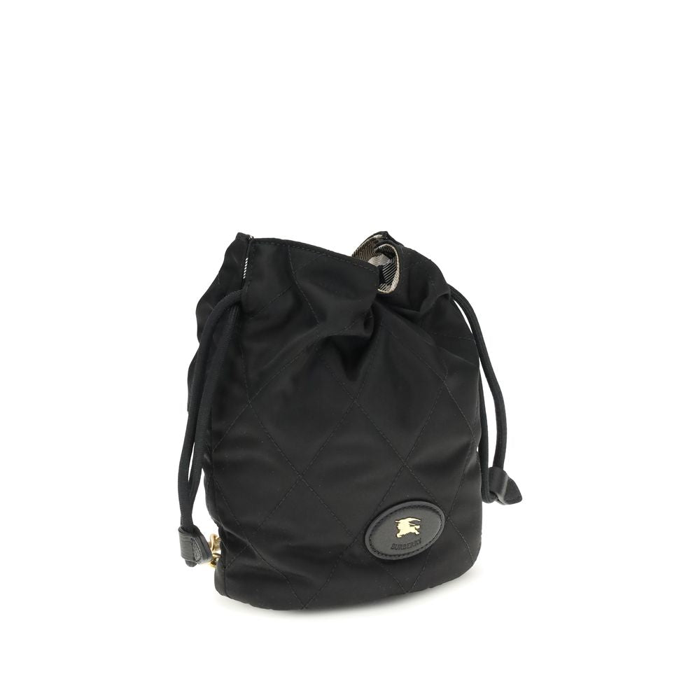 Black Nylon Backet Bag
