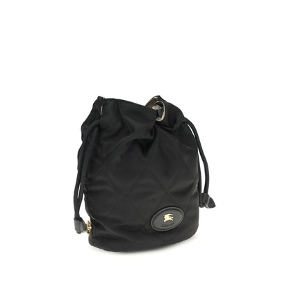 Black Nylon Backet Bag