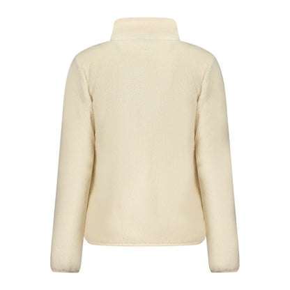 Bianco Polyester Woman Sweatshirt