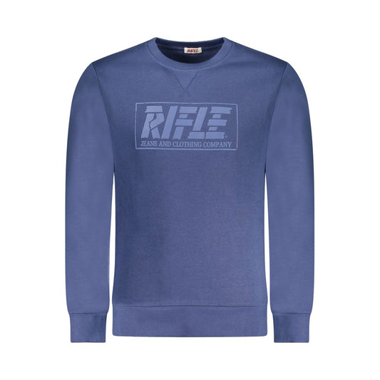 Blue Cotton Sweatshirt