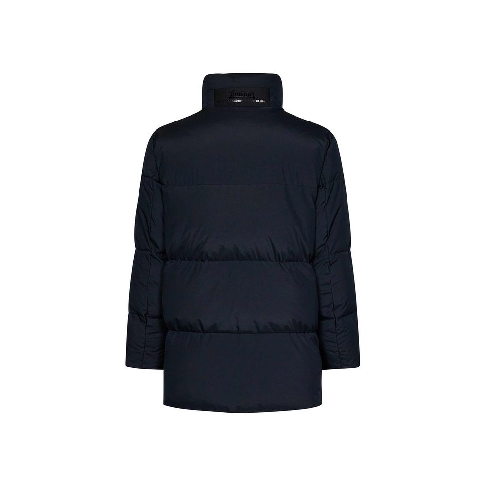 Blue Polyester Coat