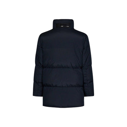 Blue Polyester Coat