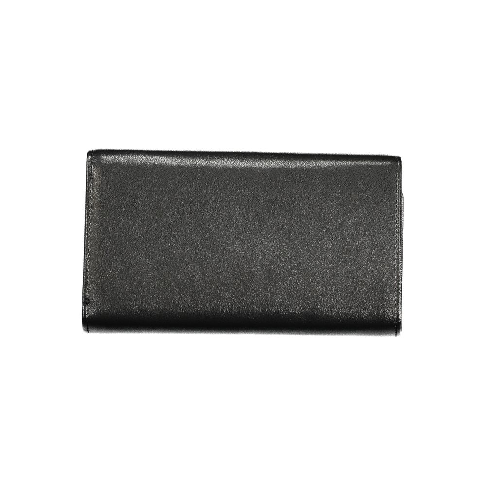 Black Polyethylene Women Wallet