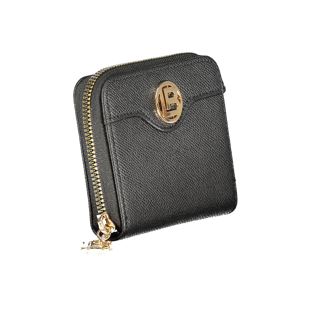 Black Polyethylene Women Wallet