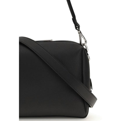 Black Calf Leather Bos Taurus Shoulder Bag