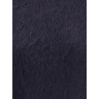 Blue Polyamide Sweatshirt