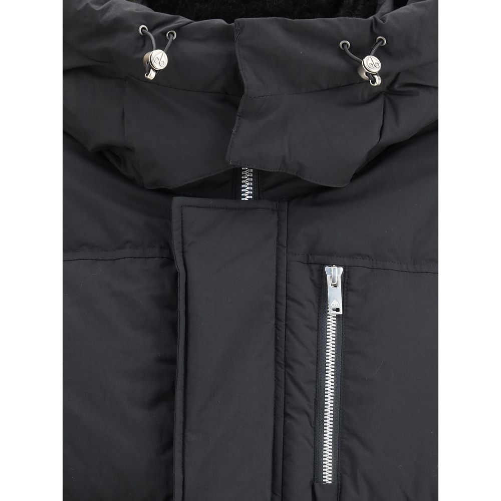 Black Nylon Coat