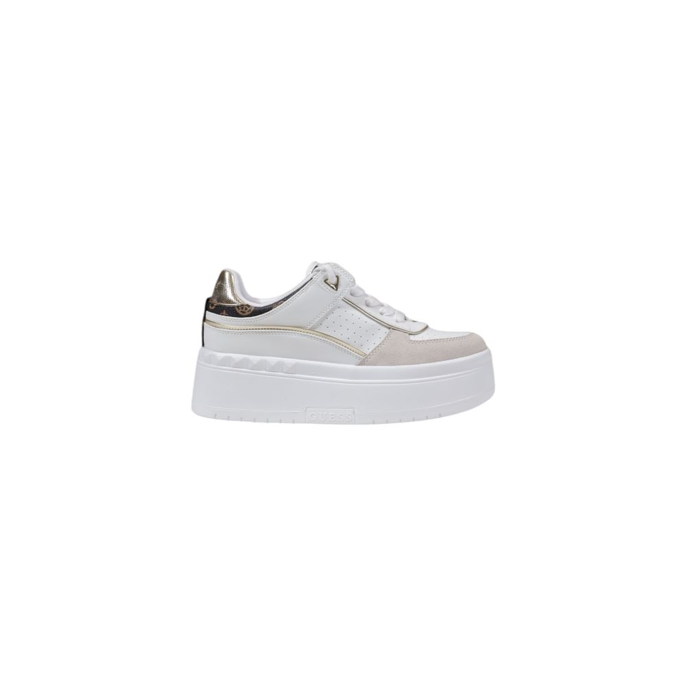 White Polyethylene Platform Pumps