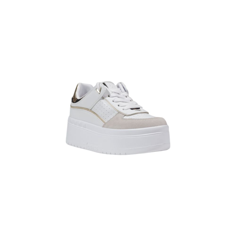 White Polyethylene Platform Pumps