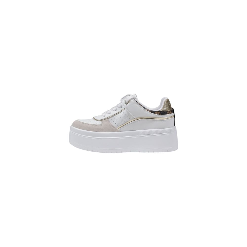 White Polyethylene Platform Pumps