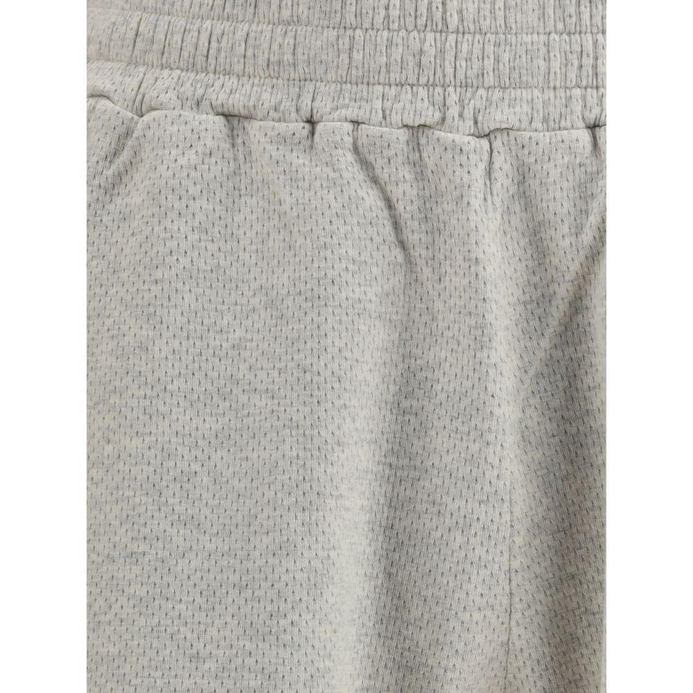 Beige Cotton Bermuda Shorts
