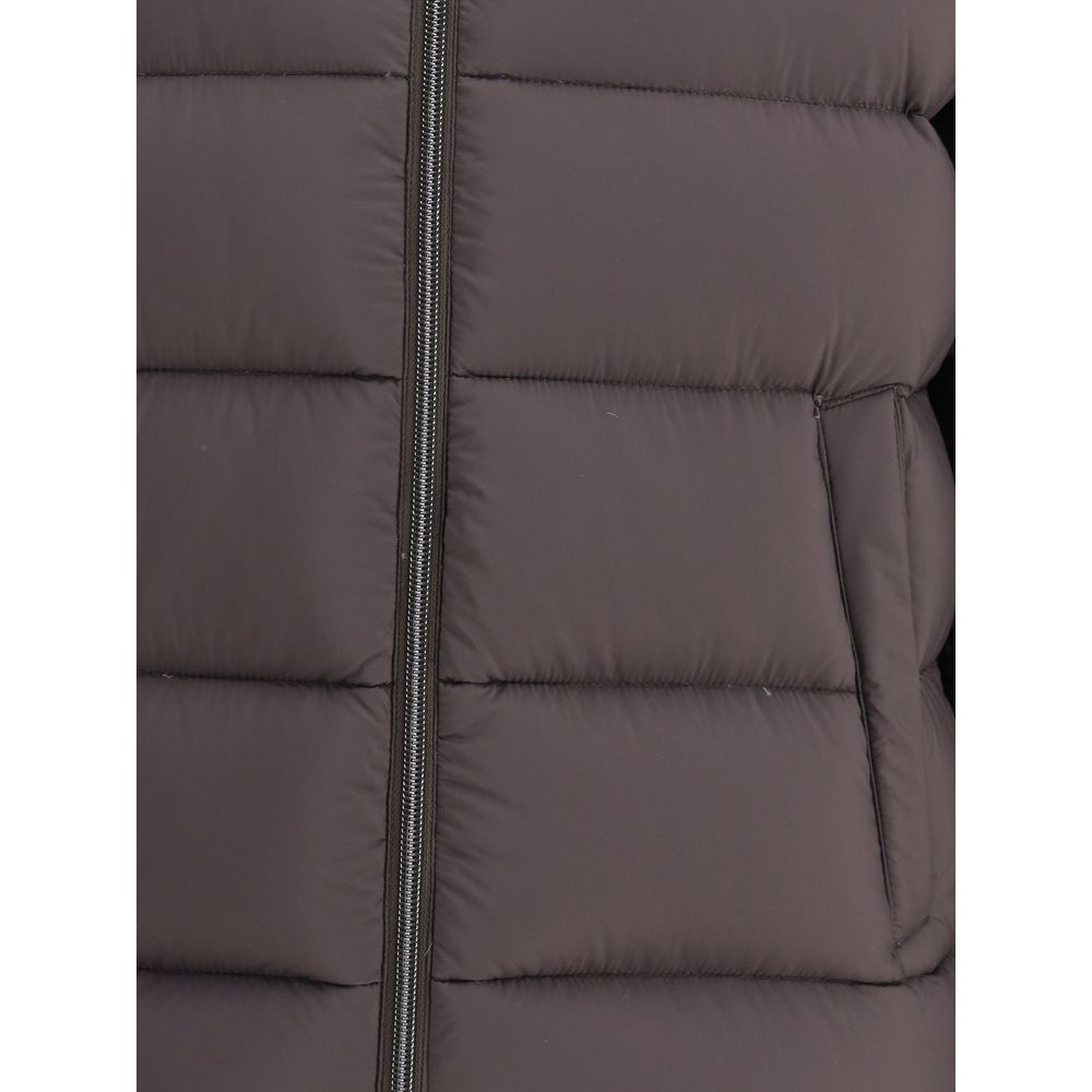 Brown Polyamide Bomber