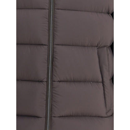 Brown Polyamide Bomber