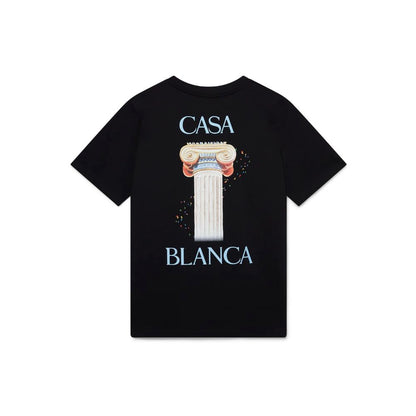 Black Cotton T-Shirt