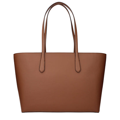 Brown Fabric Shoulder Bag