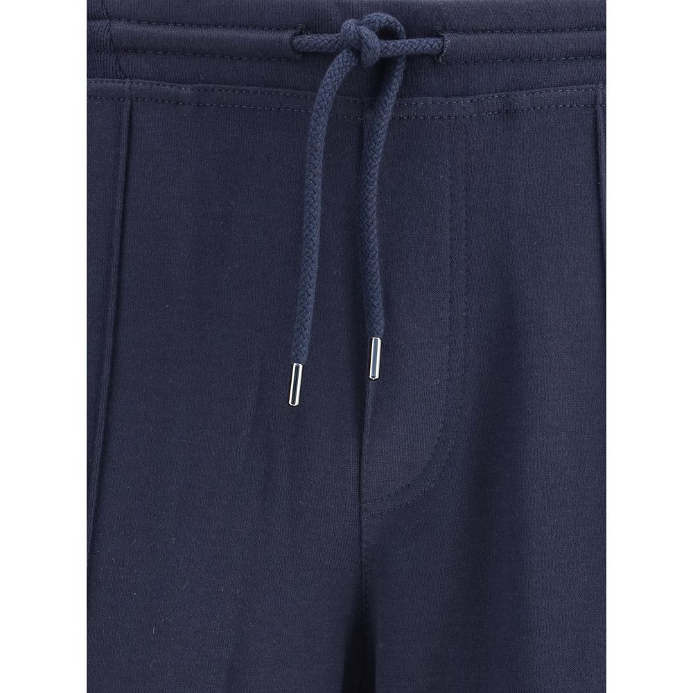 Blue Cashmere Athletic Pants