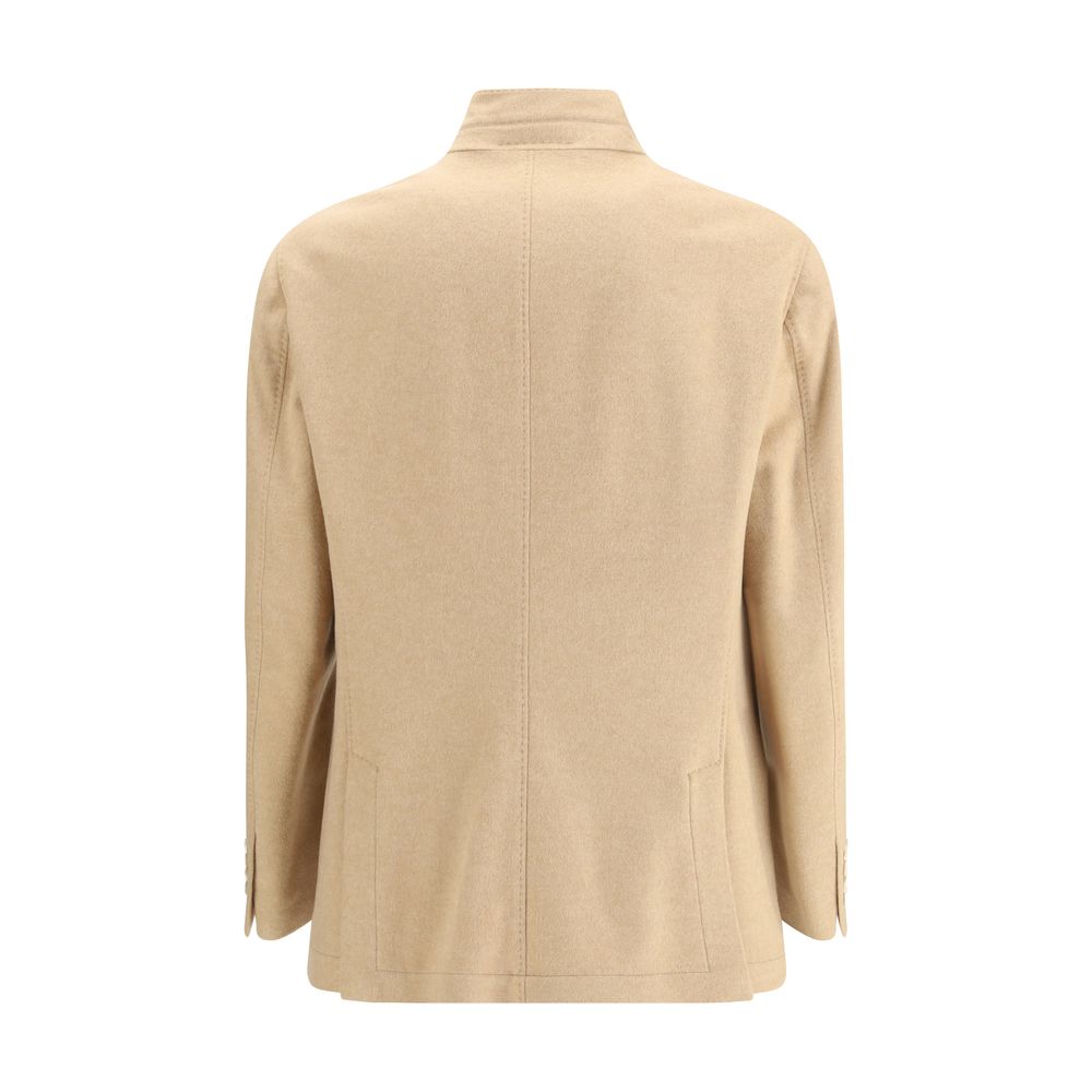 Beige Cashmere Coat